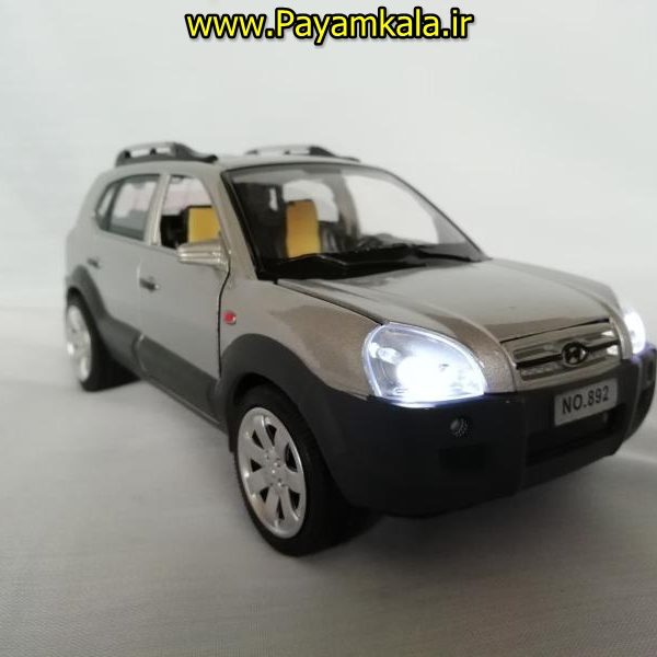 ماکت فلزی عقب کش هیوندای توسان بزرگ (1:24) (2006 HYUNDAI TUCSON)