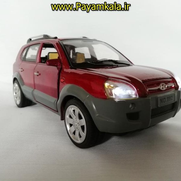 ماکت فلزی عقب کش هیوندای توسان بزرگ (1:24) (2006 HYUNDAI TUCSON)