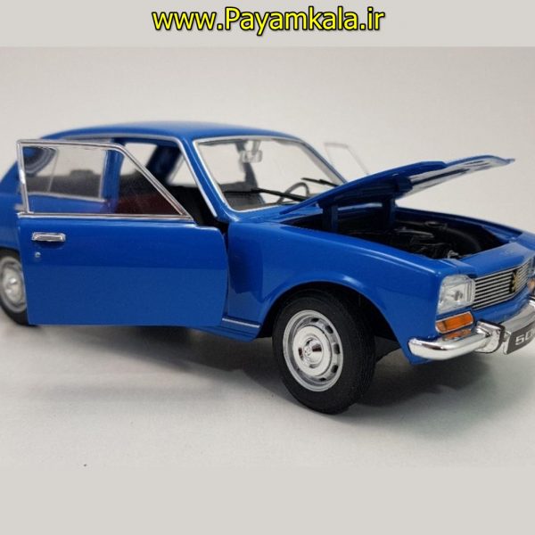 ماکت ماشین اسباب بازی پژو 504 بزرگ (1:24) (WELLY)(PEUGEOT 504 1968)