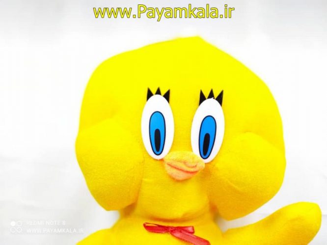 عروسک پولیشی شخصیت توییتی (1063-TWEETY BIRD) زرد