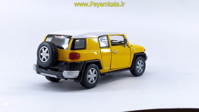 تویوتا FJ Cruiser کینسمارت زرد