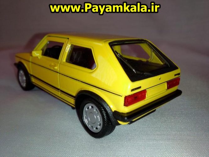 ماکت فلزی اسباب بازی ماشین گلف VOLKSWAGEN GOLF I GTI) GTI)