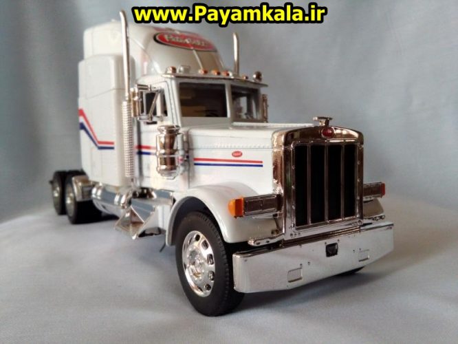 ماکت تریلی پتربیلت ( PETERBILT 379) بزرگ 1:32ساخت WELLY جزییات 100 درصد ساخت ویلی (WELLY)