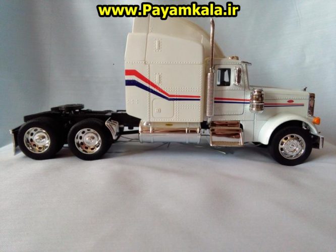 ماکت تریلی پتربیلت ( PETERBILT 379) بزرگ 1:32ساخت WELLY جزییات 100 درصد ساخت ویلی (WELLY)