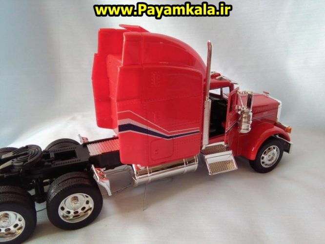 ماکت تریلی پتربیلت ( PETERBILT 379) بزرگ 1:32ساخت WELLY جزییات 100 درصد ساخت ویلی (WELLY)