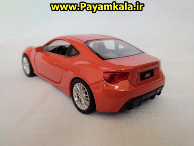 ماکت ماشین اسباب بازی فلزی تویوتا 86 (TOYOTA 86 BY WELLY)(1/32): خرید فروش انواع ماشین فلزی ماکت اسباب بازی مدل کلکسیونی