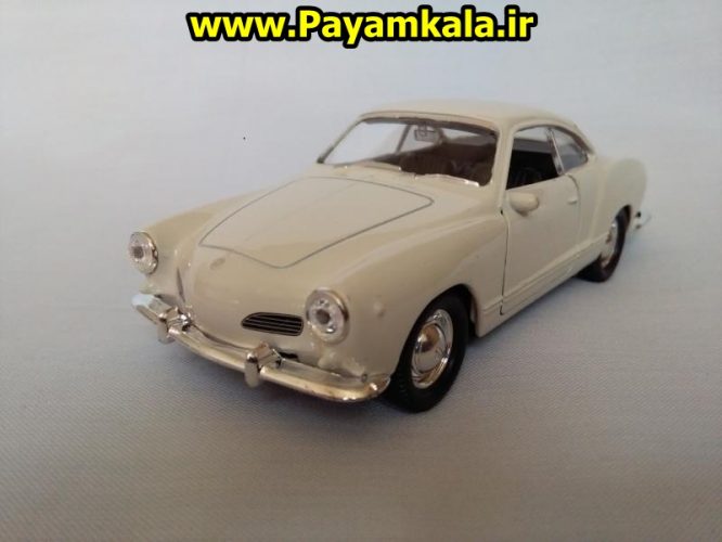 فولکس واگن کارمان کوپه (VOLKSWAGEN Karmann Ghia Coupe) (1:32)(WELLY) : پیام کالا فروشگاه اینترنتی مطمئن