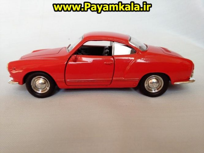 فولکس واگن کارمان کوپه (VOLKSWAGEN Karmann Ghia Coupe) (1:32)(WELLY) : پیام کالا فروشگاه اینترنتی مطمئن