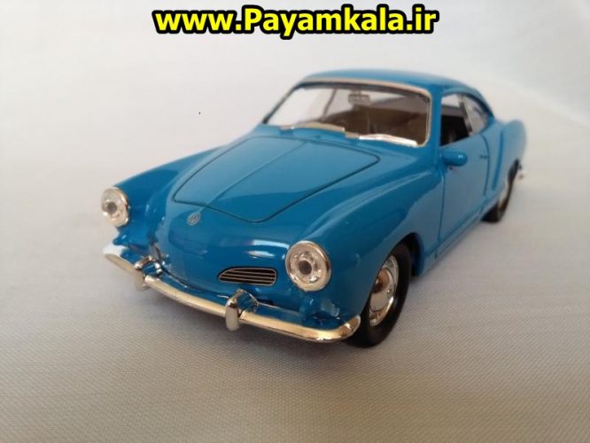 فولکس واگن کارمان کوپه (VOLKSWAGEN Karmann Ghia Coupe) (1:32)(WELLY) : پیام کالا فروشگاه اینترنتی مطمئن