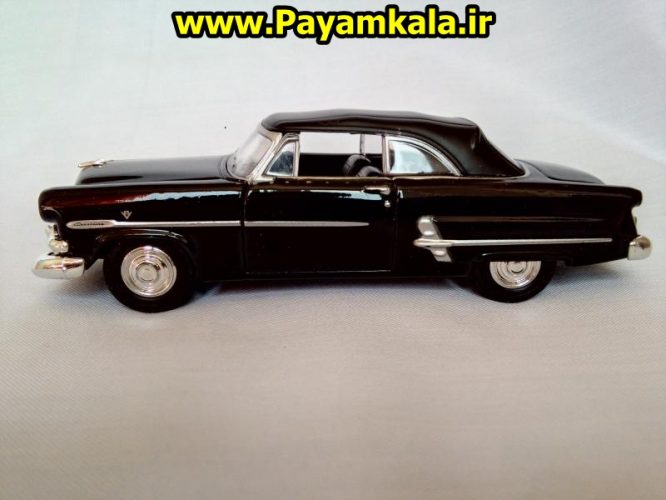 ماکت فلزی اتومبیل فورد سانلاینر (1953 FORD CRESTLINE SUNLINER BY WELLY) : خرید اینترنتی مدل ماکت ماشین اسباب بازی فلزی عقب کش