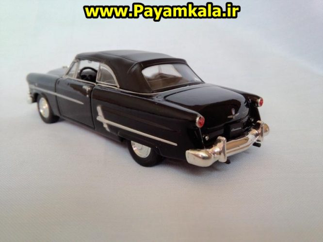 ماکت فلزی اتومبیل فورد سانلاینر (1953 FORD CRESTLINE SUNLINER BY WELLY) : خرید اینترنتی مدل ماکت ماشین اسباب بازی فلزی عقب کش