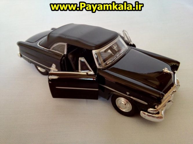 ماکت فلزی اتومبیل فورد سانلاینر (1953 FORD CRESTLINE SUNLINER BY WELLY) : خرید اینترنتی مدل ماکت ماشین اسباب بازی فلزی عقب کش