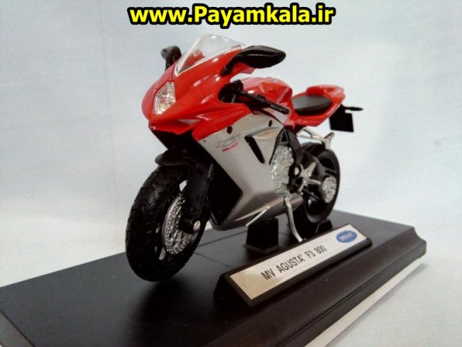 ماکت فلزی موتورسیکلت ام وی (MV AGUSTA F3 800 BY WELLY)(1/18) ساخت ویلی : فروشگاه اینترنتی پیام کالا خرید فروش انواع کالای اصلی