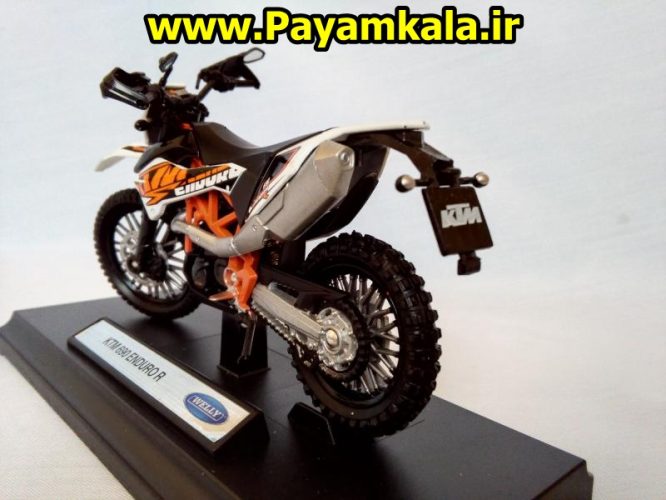 ماکت فلزی موتورسیکلت کی تی ام (KTM 690 ENDURO R BY WELLY)(1/18) ساخت ویلی : فروشگاه اینترنتی پیام کالا خرید فروش انواع کالای اصلی