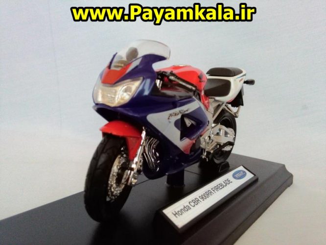 ماکت فلزی موتورسیکلت هوندا (Honda CBR 900RR FIREBLADE BY WELLY)(1/18) ساخت ویلی : فروشگاه اینترنتی پیام کالا خرید فروش انواع کالای اصلی