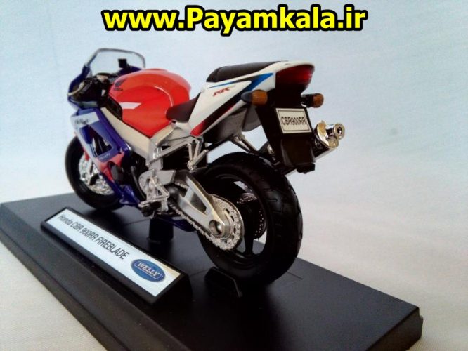 ماکت فلزی موتورسیکلت هوندا (Honda CBR 900RR FIREBLADE BY WELLY)(1/18) ساخت ویلی : فروشگاه اینترنتی پیام کالا خرید فروش انواع کالای اصلی