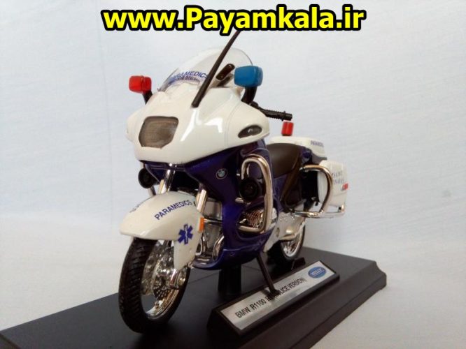 ماکت فلزی موتورسیکلت ب ام و (BMW R1100 RT-POLICE VERSION BY WELLY)(1/18) ساخت ویلی: فروشگاه اینترنتی پیام کالا خرید فروش انواع کالای اصلی