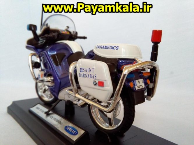 ماکت فلزی موتورسیکلت ب ام و (BMW R1100 RT-POLICE VERSION BY WELLY)(1/18) ساخت ویلی: فروشگاه اینترنتی پیام کالا خرید فروش انواع کالای اصلی