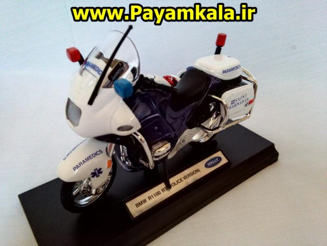 ماکت فلزی موتورسیکلت ب ام و (BMW R1100 RT-POLICE VERSION BY WELLY)(1/18) ساخت ویلی: فروشگاه اینترنتی پیام کالا خرید فروش انواع کالای اصلی