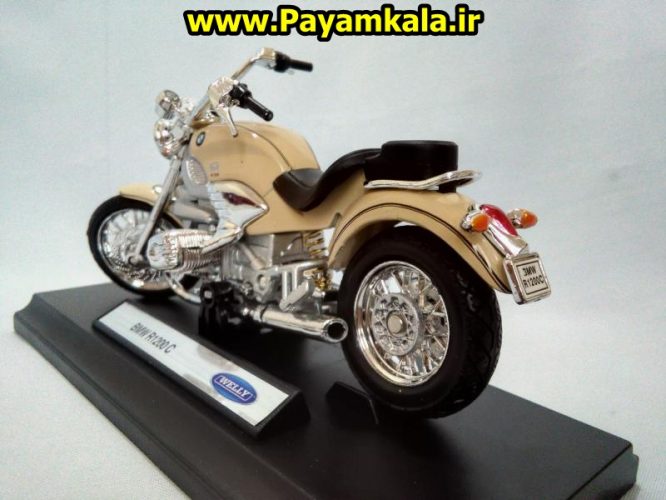 ماکت فلزی موتورسیکلت ب ام و (BMW R1200C BY WELLY)(1/18) ساخت ویلی : فروشگاه اینترنتی پیام کالا خرید فروش انواع کالای اصلی