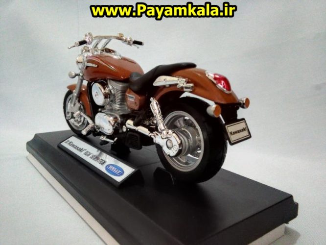 ماکت فلزی موتورسیکلت کاوازاکی (KAWASAKI VULCAN1500 MEAN STREAK BY WELLY)(1/18) ساخت ویلی : فروشگاه اینترنتی پیام کالا خرید فروش انواع کالای اصلی