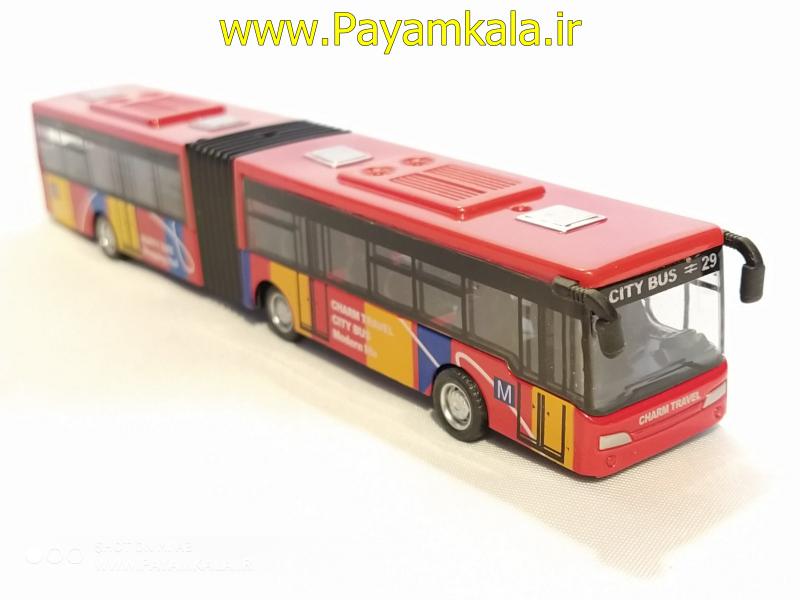 ماکت اسباب بازی اتوبوس BRT قرمز