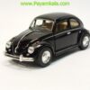 ماکت فلزی ماشین فولکس کینسمارت مشکی (Volkswagen Classical Beetle BY KINSMART)