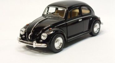 ماکت فلزی ماشین فولکس کینسمارت مشکی (Volkswagen Classical Beetle BY KINSMART)