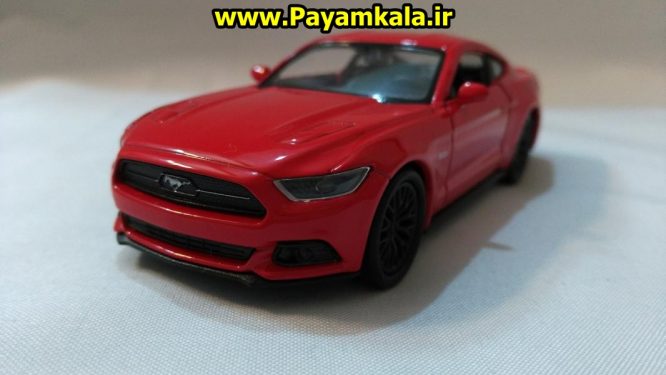 ماکت فلزی اتومبیل فورد موستانگ (2015 FORD MUSTANG GT BY WELLY) : خرید اینترنتی مدل ماکت ماشین اسباب بازی فلزی عقب کش