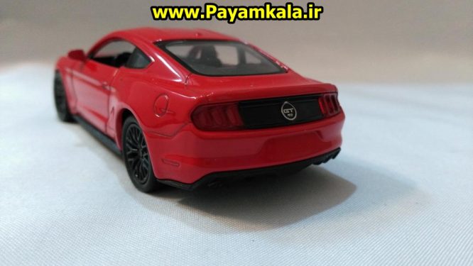 ماکت فلزی اتومبیل فورد موستانگ (2015 FORD MUSTANG GT BY WELLY) : خرید اینترنتی مدل ماکت ماشین اسباب بازی فلزی عقب کش