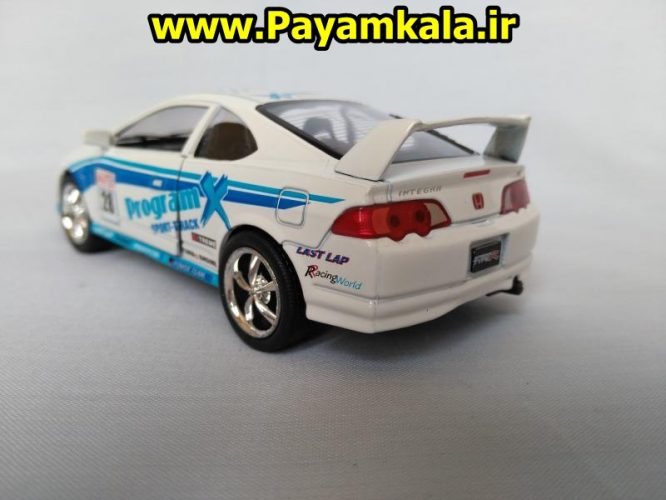 ماکت ماشین اسباب بازی فلزی هوندا رالی (HONDA INTEGRA BY KINSMART) : خرید فروش انواع ماشین فلزی ماکت اسباب بازی مدل کلکسیونی