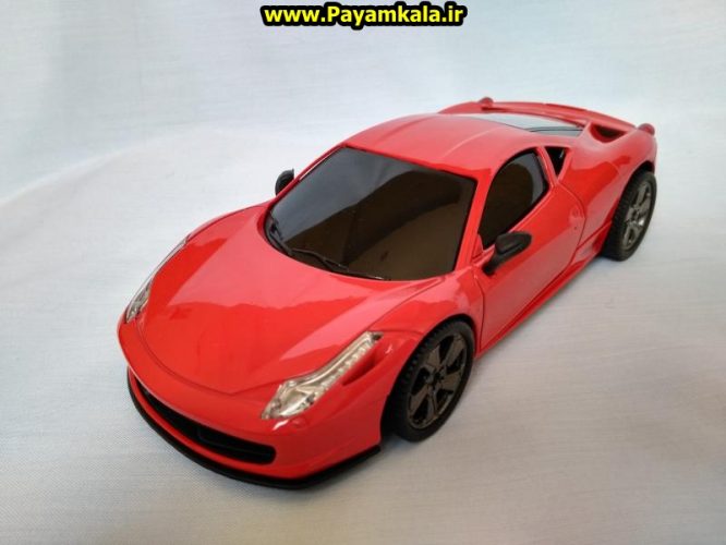 ماشین اسباب بازی فلزی فراری 458 (BY XLG) بزرگ (1:24) چراغدار-صدادار رنگ قرمز : Ferrari 458 خرید فروش انواع کالا