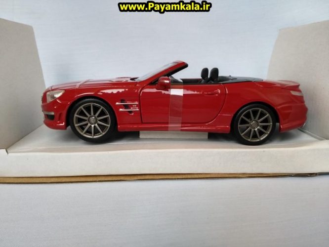 مرسدس بنز کروکی بزرگ (1:24)(Mercedes-Benz SL 63 AMG) : خرید و فروش انواع ماکت اسباب بازی ، عروسک ، لگو پیام کالا maisto