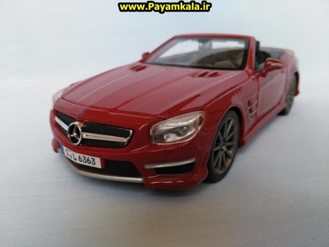 مرسدس بنز کروکی بزرگ (1:24)(Mercedes-Benz SL 63 AMG) : خرید و فروش انواع ماکت اسباب بازی ، عروسک ، لگو پیام کالا maisto