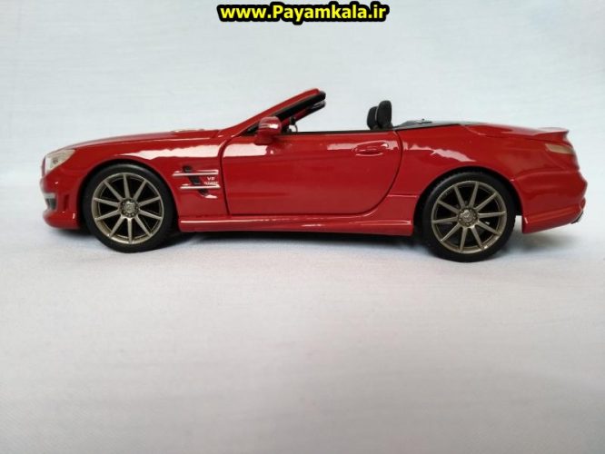 مرسدس بنز کروکی بزرگ (1:24)(Mercedes-Benz SL 63 AMG) : خرید و فروش انواع ماکت اسباب بازی ، عروسک ، لگو پیام کالا maisto