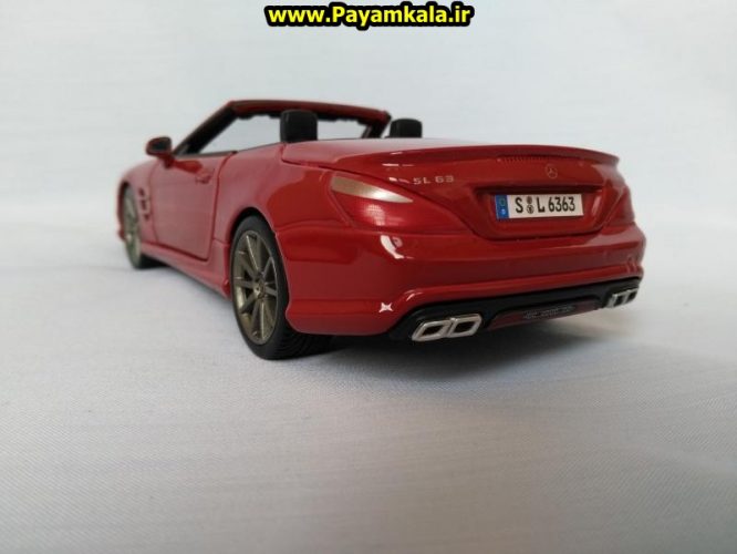 مرسدس بنز کروکی بزرگ (1:24)(Mercedes-Benz SL 63 AMG) : خرید و فروش انواع ماکت اسباب بازی ، عروسک ، لگو پیام کالا maisto