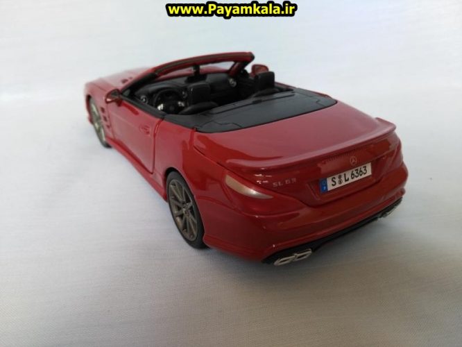 مرسدس بنز کروکی بزرگ (1:24)(Mercedes-Benz SL 63 AMG) : خرید و فروش انواع ماکت اسباب بازی ، عروسک ، لگو پیام کالا maisto