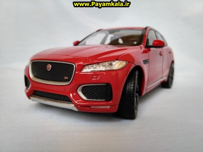 ماکت فلزی جگوار شاسی بلند بزرگ (1:24) (JAGUAR F-PACE BY WELLY)