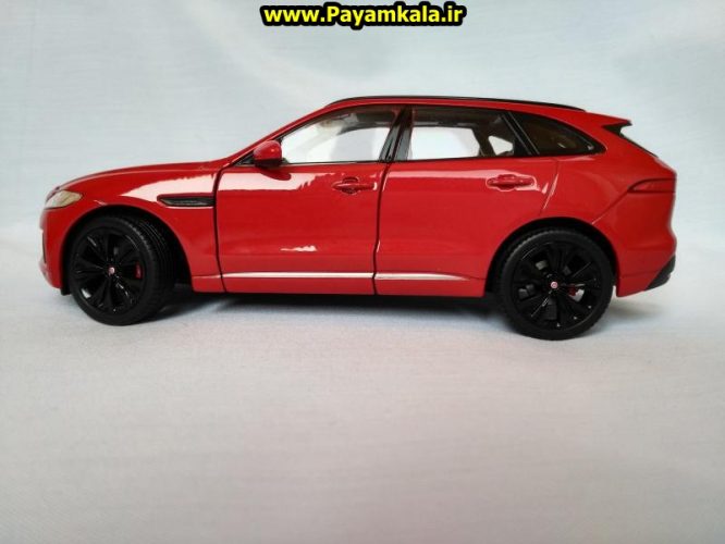 ماکت فلزی جگوار شاسی بلند بزرگ (1:24) (JAGUAR F-PACE BY WELLY)