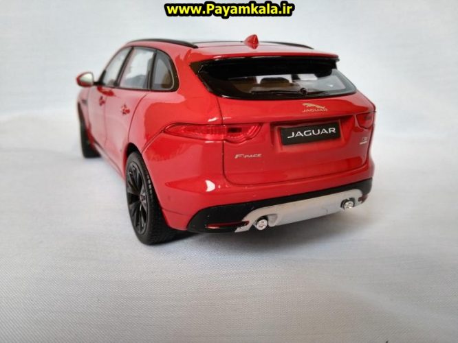 ماکت فلزی جگوار شاسی بلند بزرگ (1:24) (JAGUAR F-PACE BY WELLY)