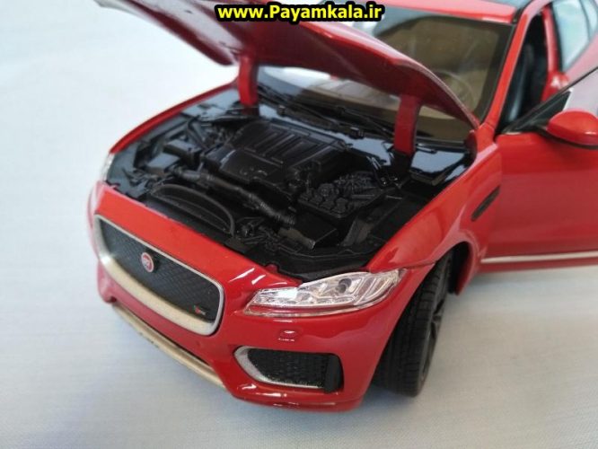 ماکت فلزی جگوار شاسی بلند بزرگ (1:24) (JAGUAR F-PACE BY WELLY)