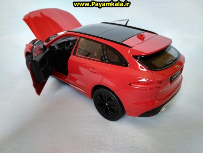 ماکت فلزی جگوار شاسی بلند بزرگ (1:24) (JAGUAR F-PACE BY WELLY)