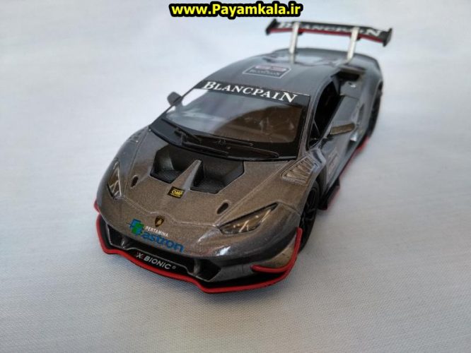 ماکت ماشین اسباب بازی فلزی لامبورگینی هوراکان(Lamborghini Huracan BY KINSMART)