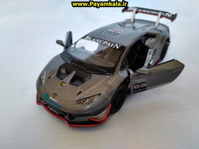 ماکت ماشین اسباب بازی فلزی لامبورگینی هوراکان(Lamborghini Huracan BY KINSMART)