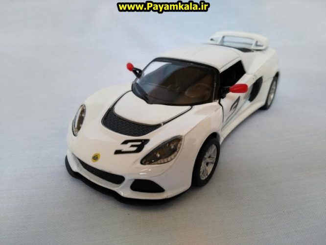 ماکت ماشین اسباب بازی فلزی لوتوس (Lotus Exige S BY KINSMART)