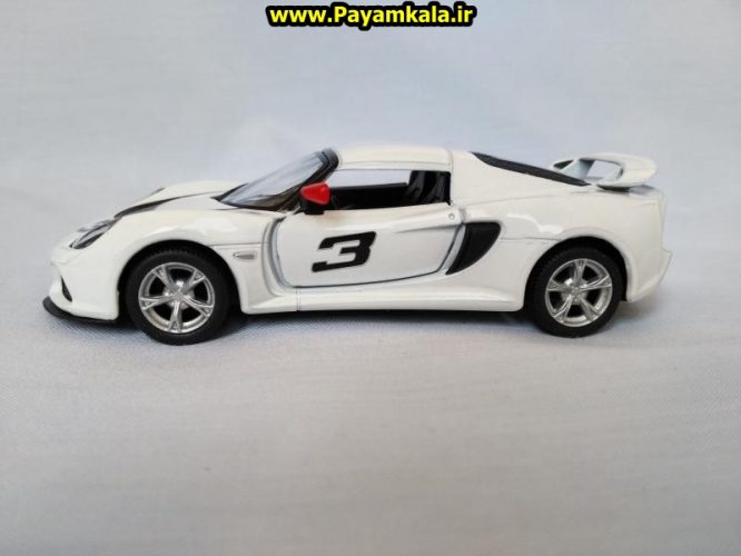 ماکت ماشین اسباب بازی فلزی لوتوس (Lotus Exige S BY KINSMART)