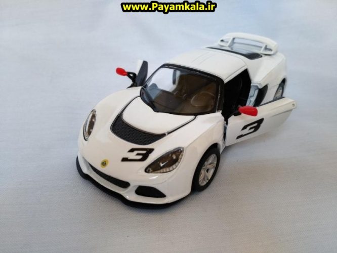 ماکت ماشین اسباب بازی فلزی لوتوس (Lotus Exige S BY KINSMART)