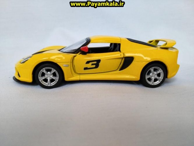 ماکت ماشین اسباب بازی فلزی لوتوس (Lotus Exige S BY KINSMART)