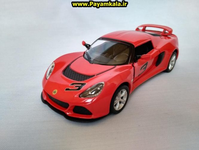 ماکت ماشین اسباب بازی فلزی لوتوس (Lotus Exige S BY KINSMART)