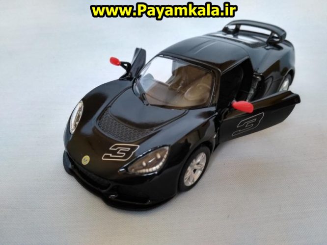 ماکت ماشین اسباب بازی فلزی لوتوس (Lotus Exige S BY KINSMART)